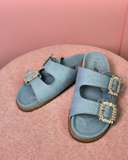 Denim Sandals